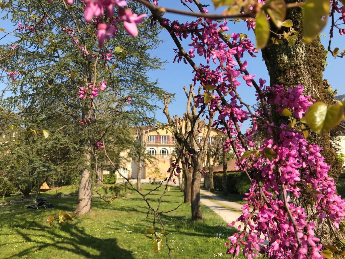 Logis Hotel Restaurant Le Castel Fleuri Saint-Jean-en-Royans Εξωτερικό φωτογραφία