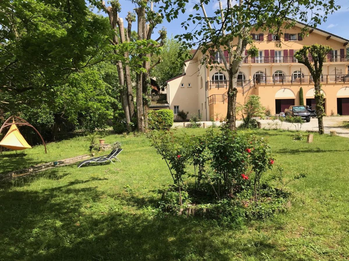 Logis Hotel Restaurant Le Castel Fleuri Saint-Jean-en-Royans Εξωτερικό φωτογραφία